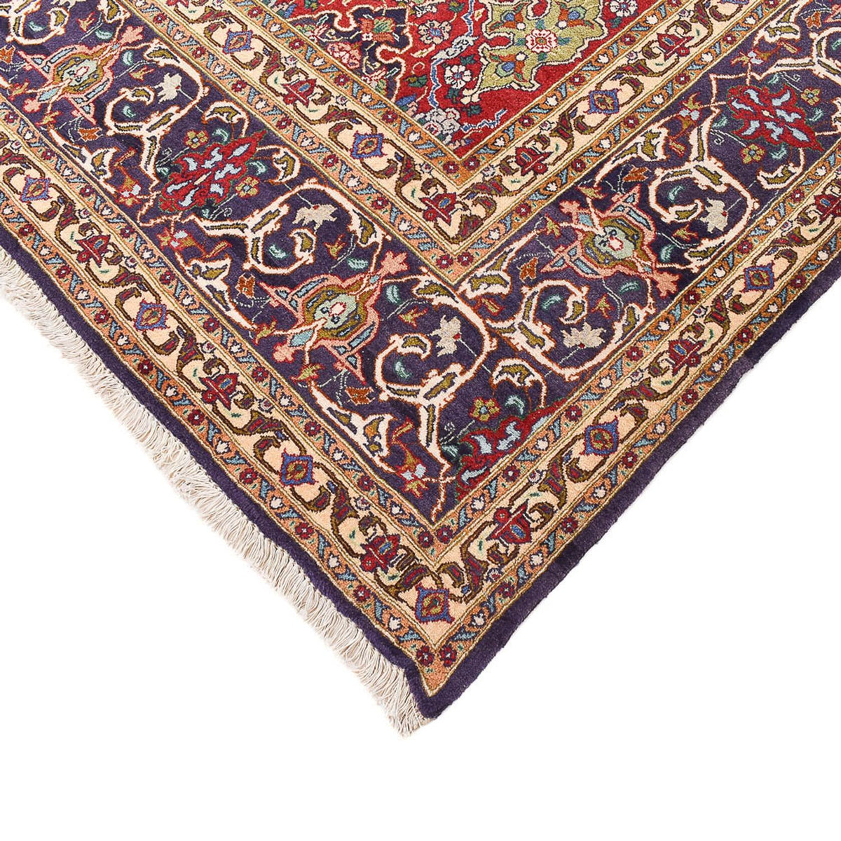Tapis persan - Tabriz - Royal - 351 x 248 cm - rouge clair