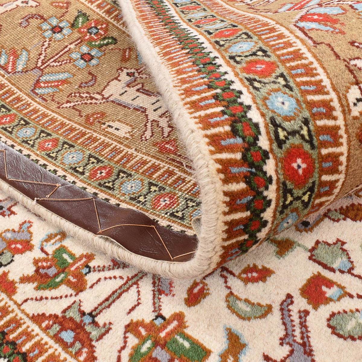 Tapis persan - Classique carré  - 200 x 200 cm - crème