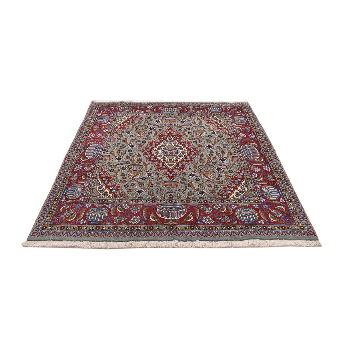 Tapis persan - Classique carré  - 200 x 195 cm - sable