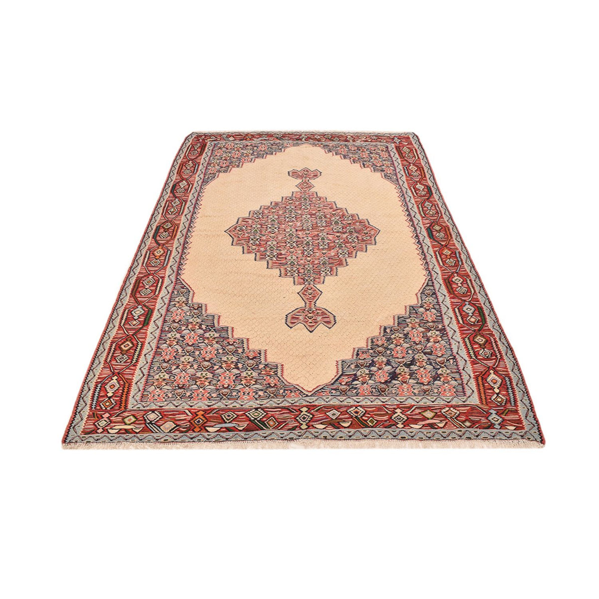 Tapis Kelim - Oriental - 242 x 155 cm - beige