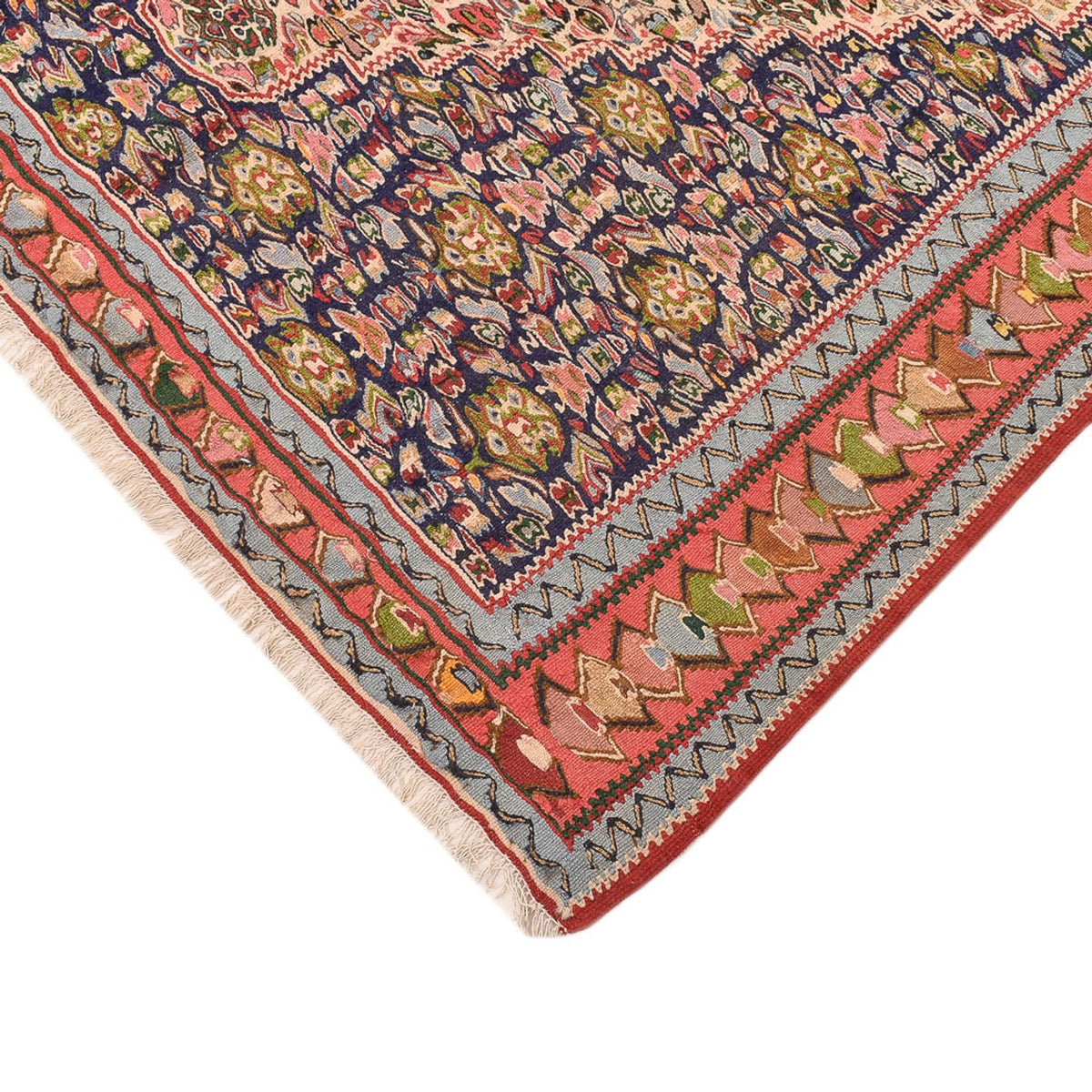 Tapis Kelim - Oriental - 255 x 143 cm - beige foncé