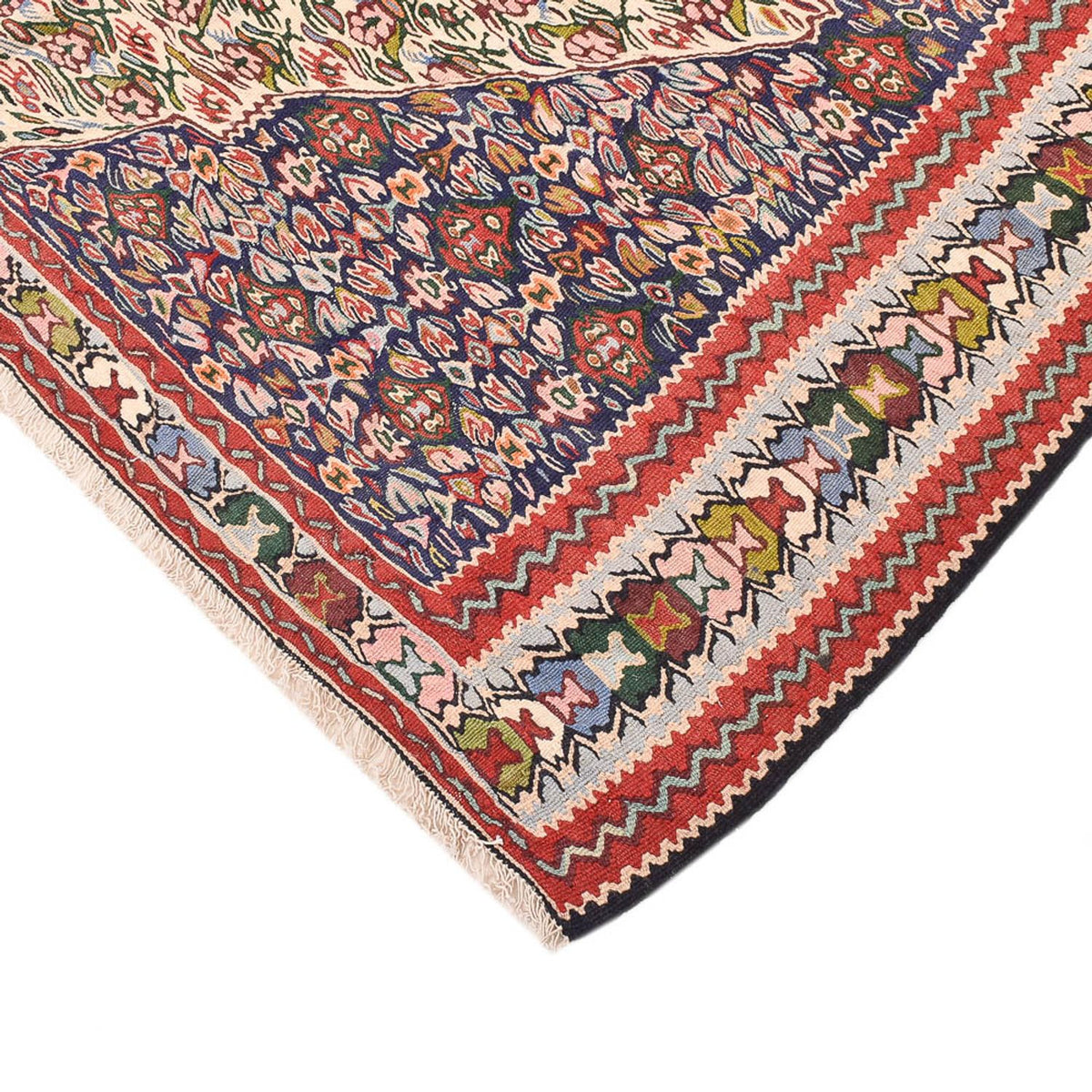 Tapis Kelim - Oriental - 232 x 157 cm - marron