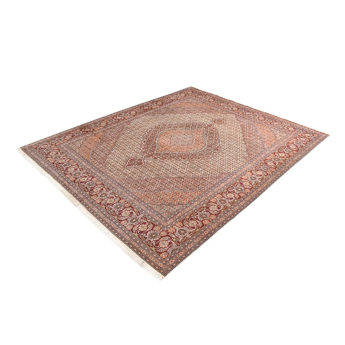 Tapis persan - Tabriz - Royal - 297 x 250 cm - marron