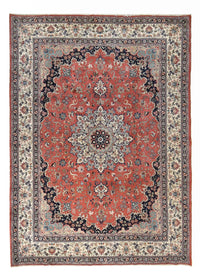 Tapis persan - Keshan - 408 x 296 cm - rouille
