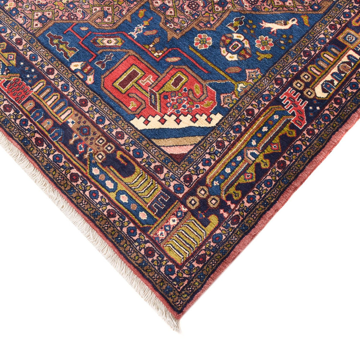 Tapis persan - Nomadic - 290 x 205 cm - rouille