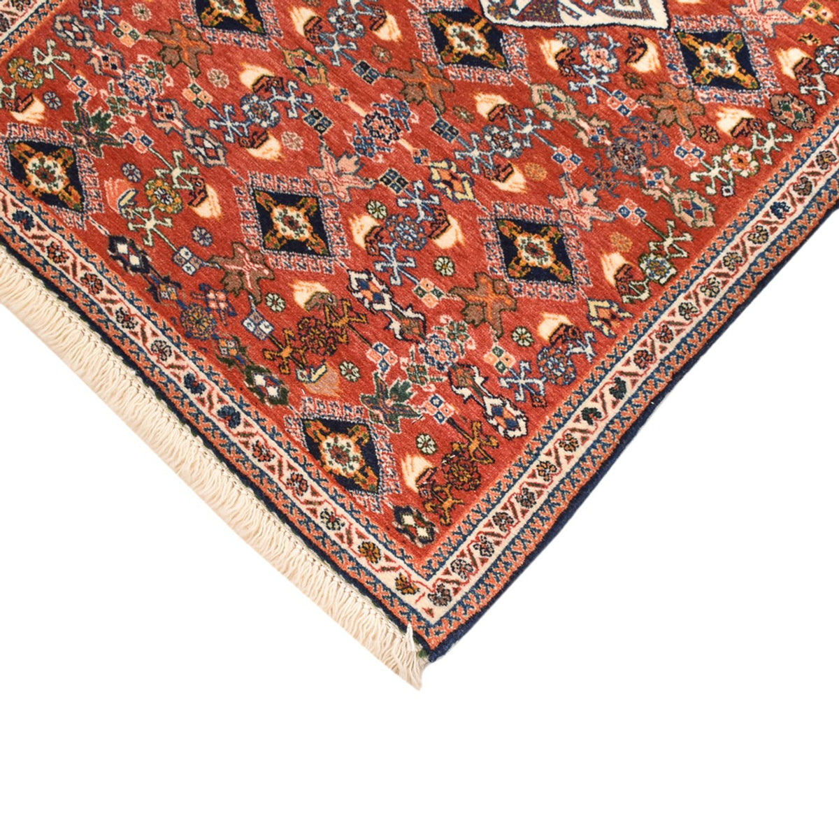 Tapis Gabbeh - Persan Kashkuli - 88 x 61 cm - multicolore