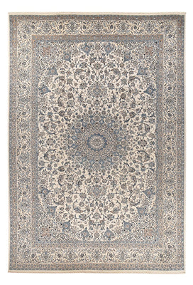 Tapis persan - Nain - Royal - 605 x 403 cm - crème
