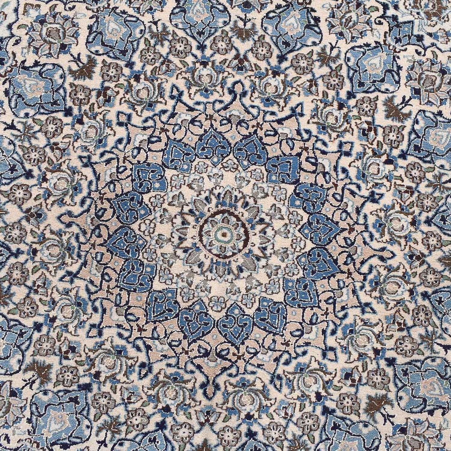 Tapis persan - Nain - Royal - 605 x 403 cm - crème