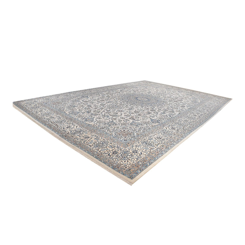 Tapis persan - Nain - Royal - 605 x 403 cm - crème