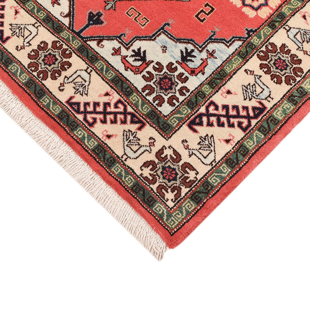 Tapis persan - Nomadic - 160 x 103 cm - rouge