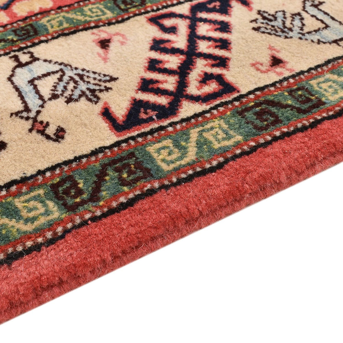 Tapis persan - Nomadic - 160 x 103 cm - rouge