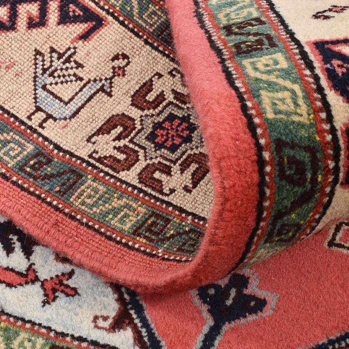 Tapis persan - Nomadic - 160 x 103 cm - rouge