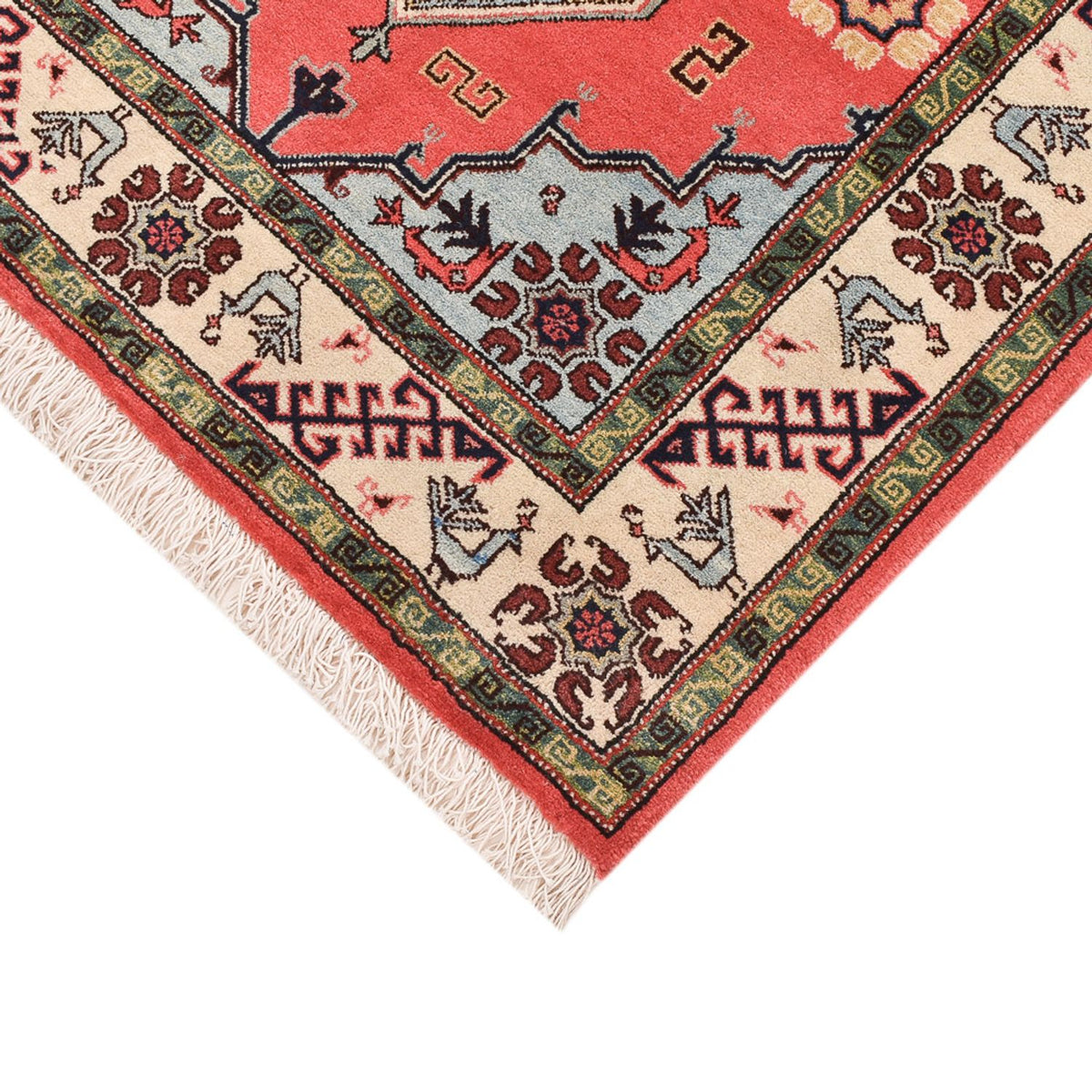 Tapis persan - Nomadic - 158 x 102 cm - rouge