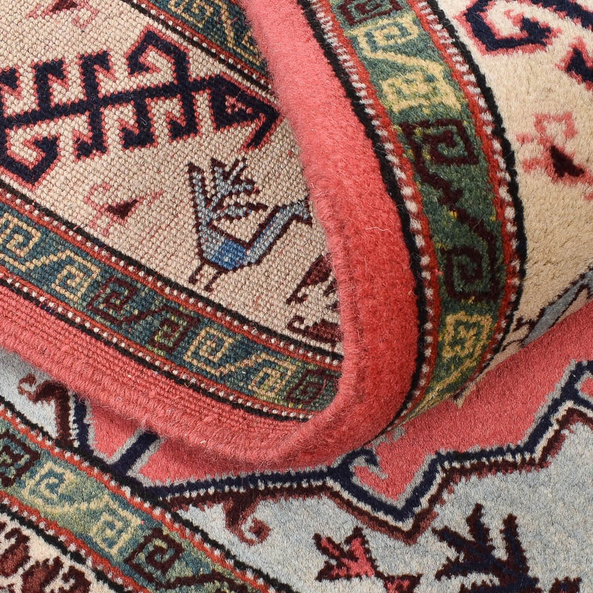 Tapis persan - Nomadic - 158 x 102 cm - rouge