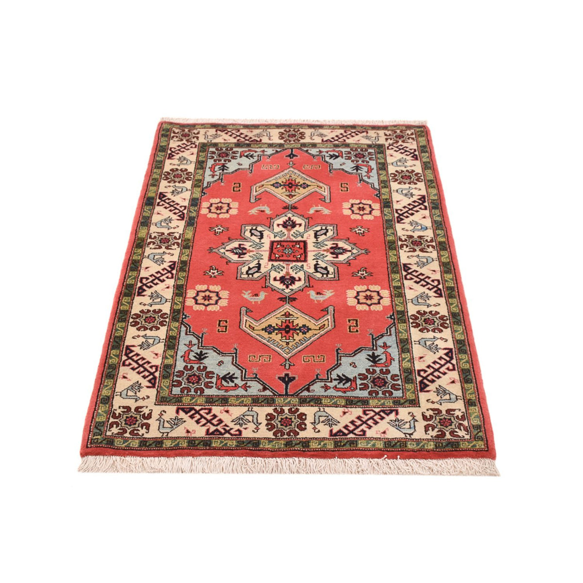 Tapis persan - Nomadic - 158 x 102 cm - rouge