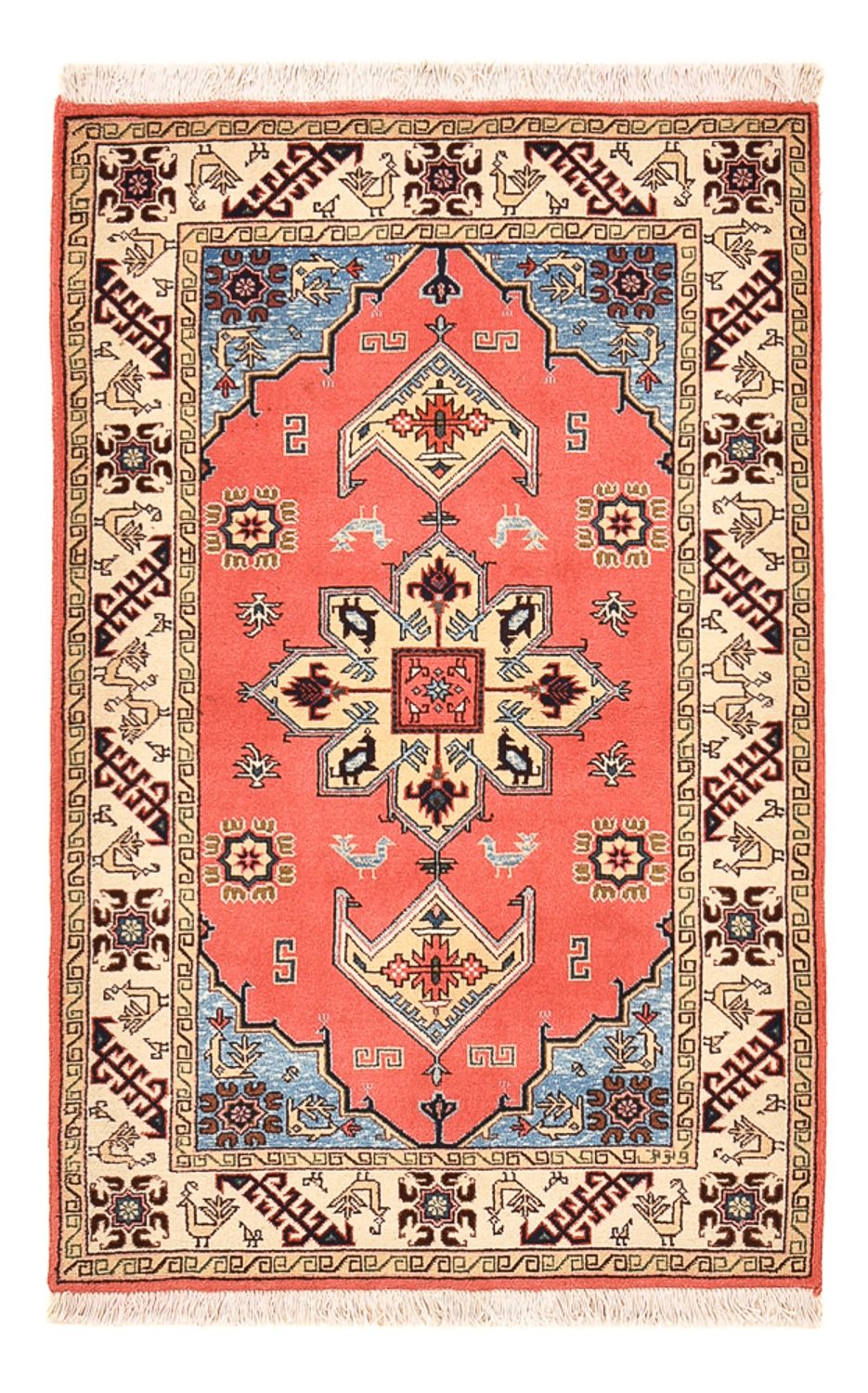 Tapis persan - Nomadic - 162 x 100 cm - rouge