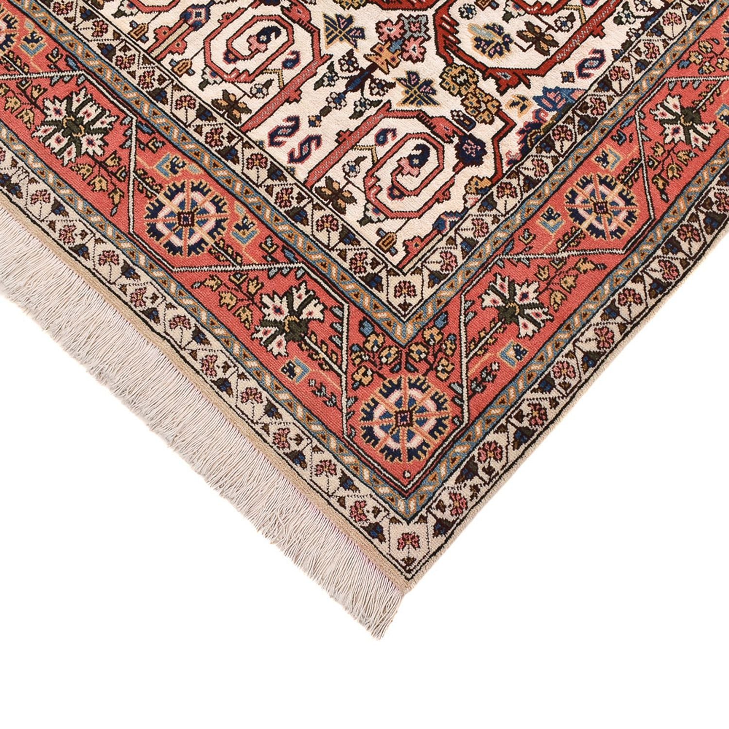 Tapis persan - Nomadic - 230 x 145 cm - rouge clair