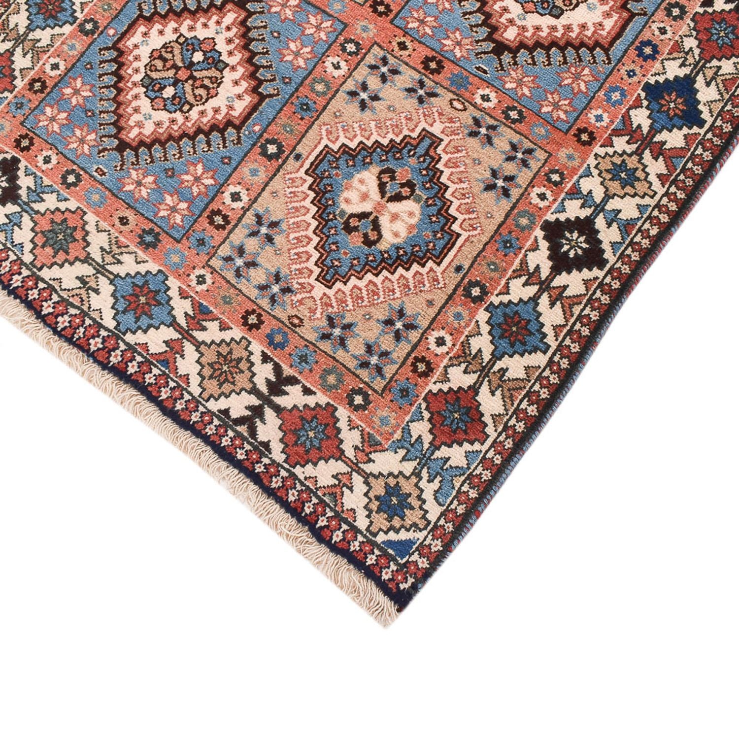 Tapis de couloir Tapis persan - Nomadic - 278 x 80 cm - marron clair