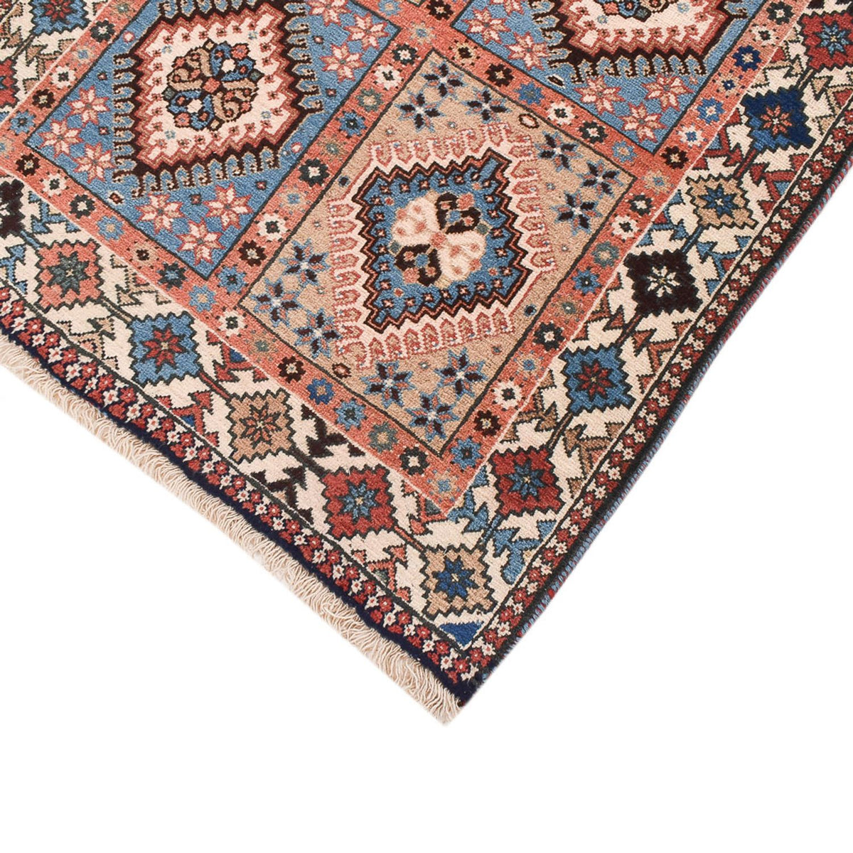 Tapis de couloir Tapis persan - Nomadic - 278 x 80 cm - marron clair