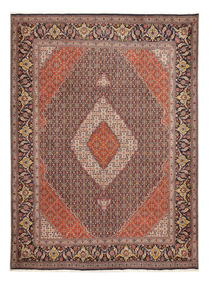 Tapis persan - Tabriz - Royal - 382 x 294 cm - rouge vin