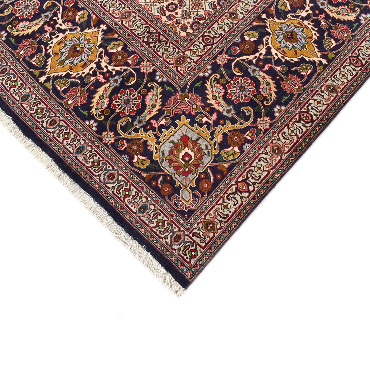 Tapis persan - Tabriz - Royal - 382 x 294 cm - rouge vin
