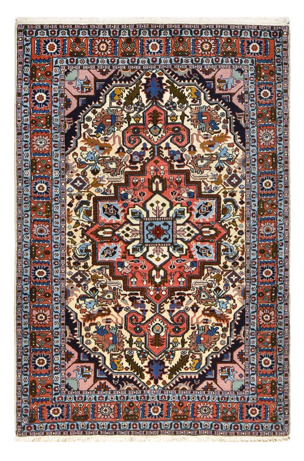 Tapis persan - Nomadic - 208 x 136 cm - multicolore
