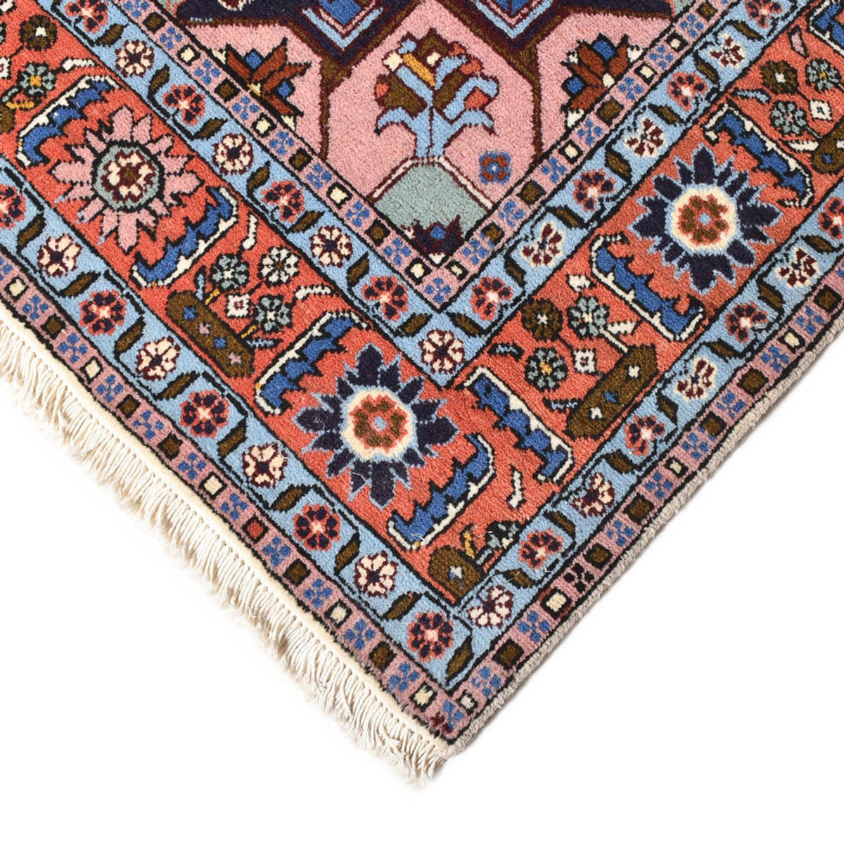 Tapis persan - Nomadic - 208 x 136 cm - multicolore