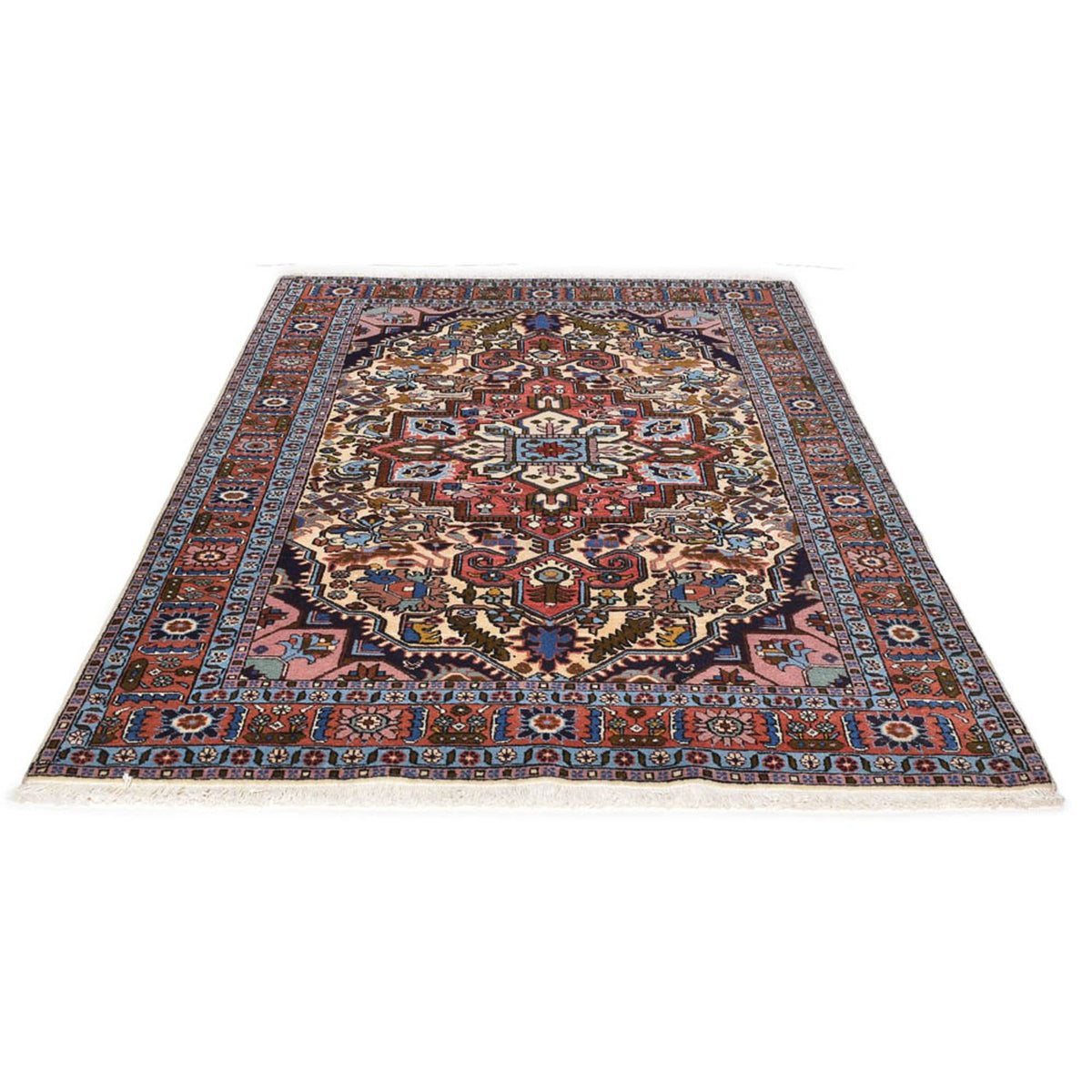 Tapis persan - Nomadic - 208 x 136 cm - multicolore