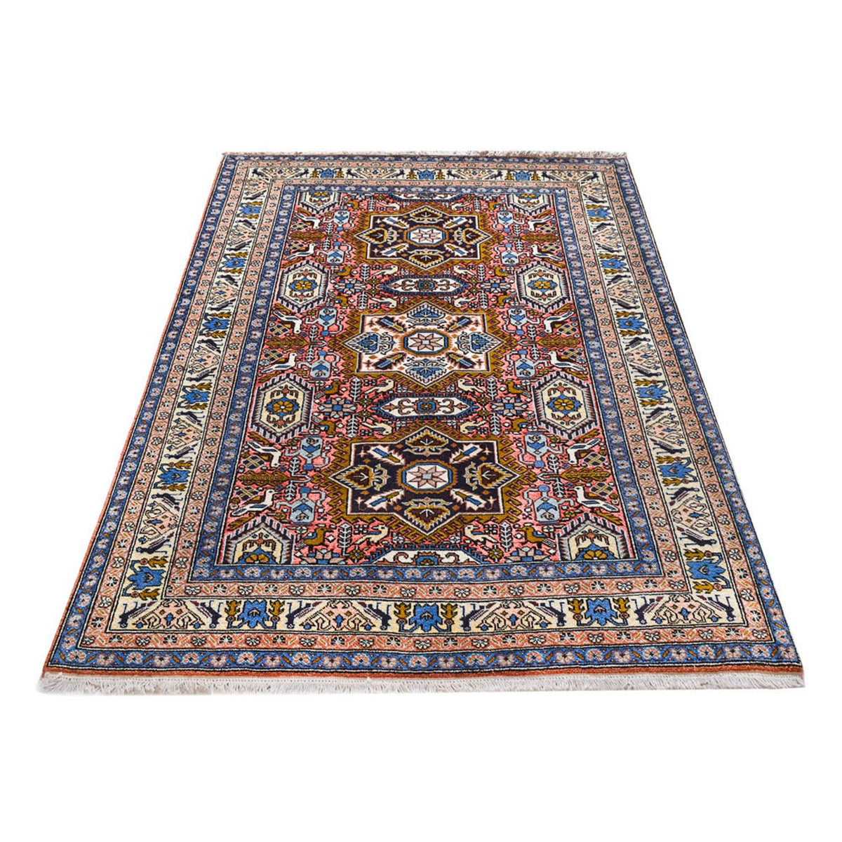 Tapis persan - Nomadic - 192 x 140 cm - multicolore