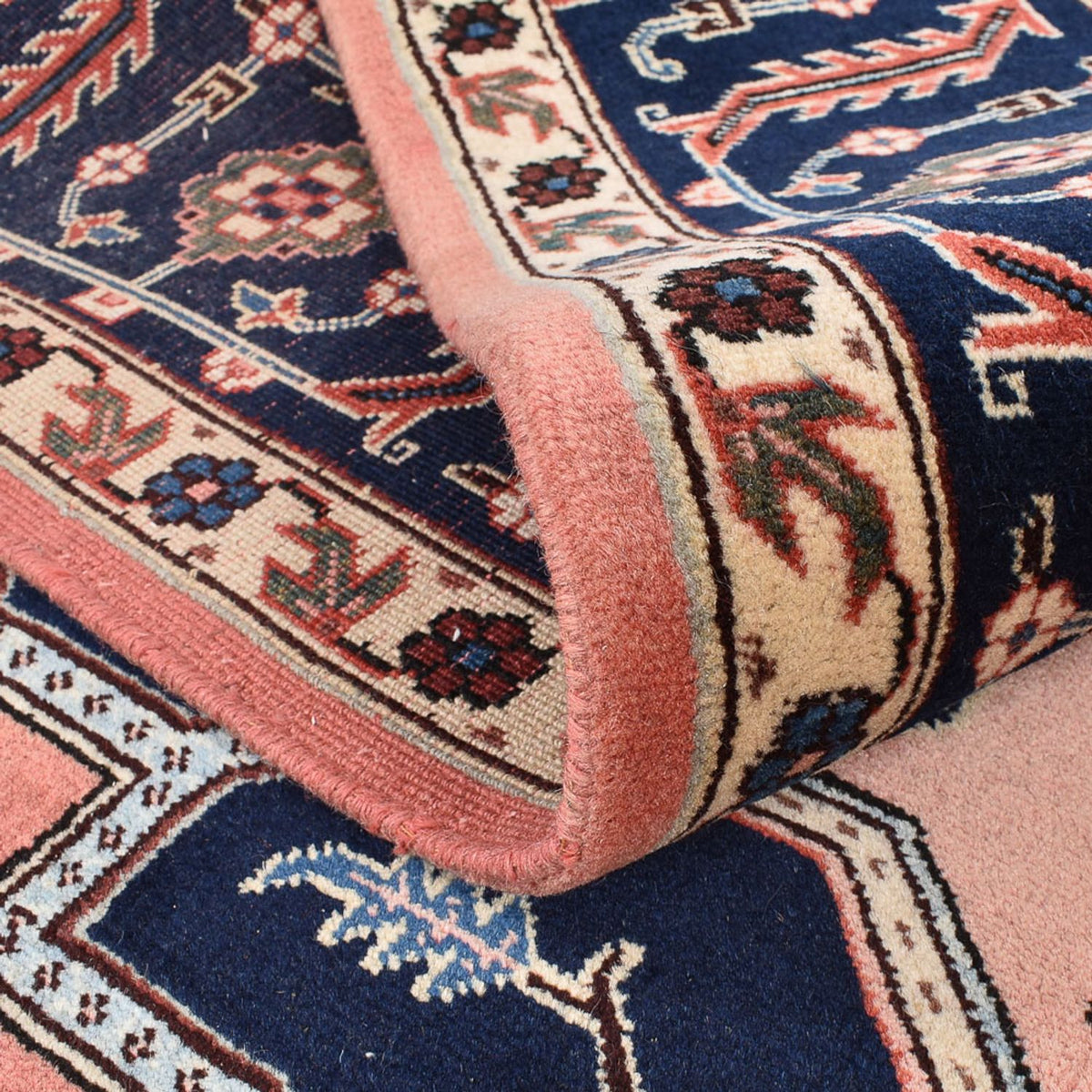 Tapis persan - Nomadic - 254 x 200 cm - rouge clair