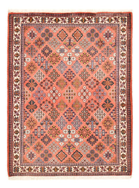 Tapis persan - Nomadic - 154 x 114 cm - rouge clair