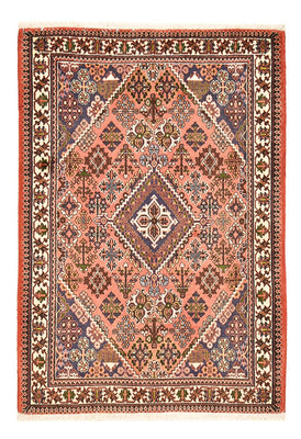Tapis persan - Nomadic - 158 x 113 cm - rouge clair