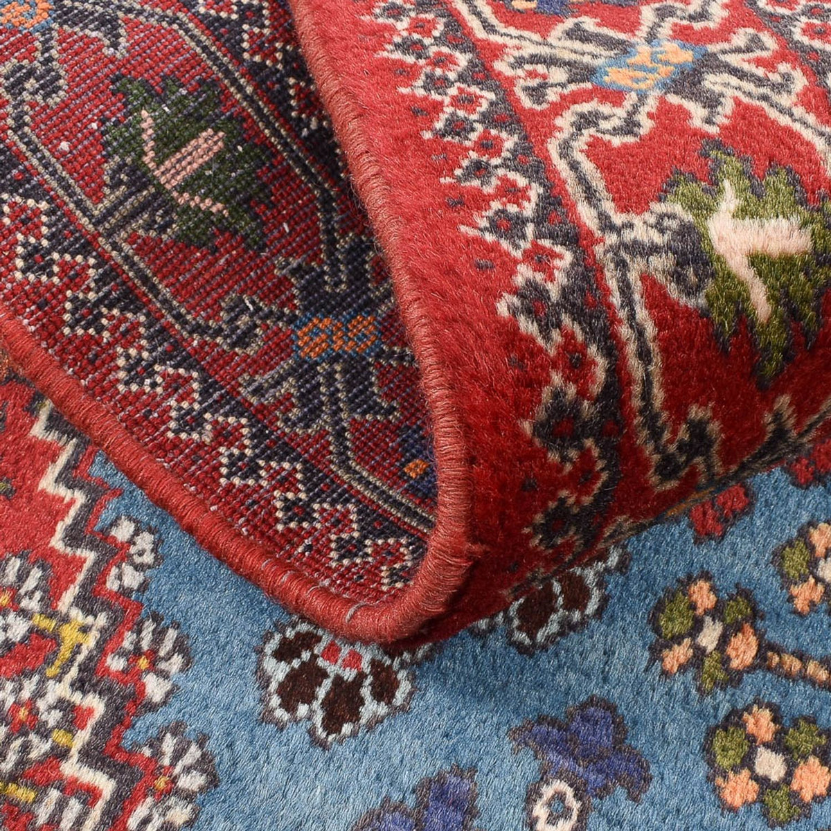 Tapis persan - Nomadic - 154 x 113 cm - multicolore