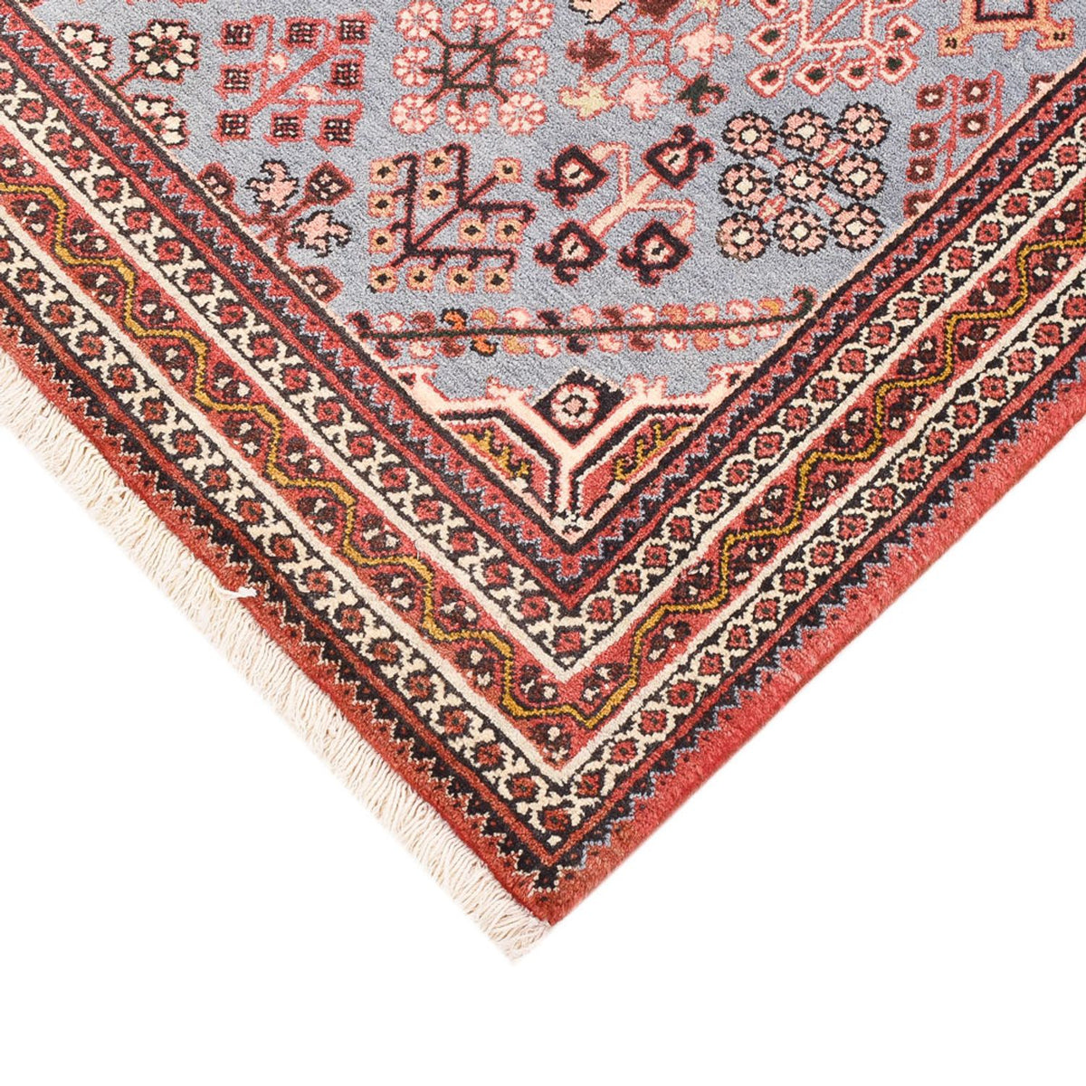 Tapis persan - Nomadic - 172 x 105 cm - rose