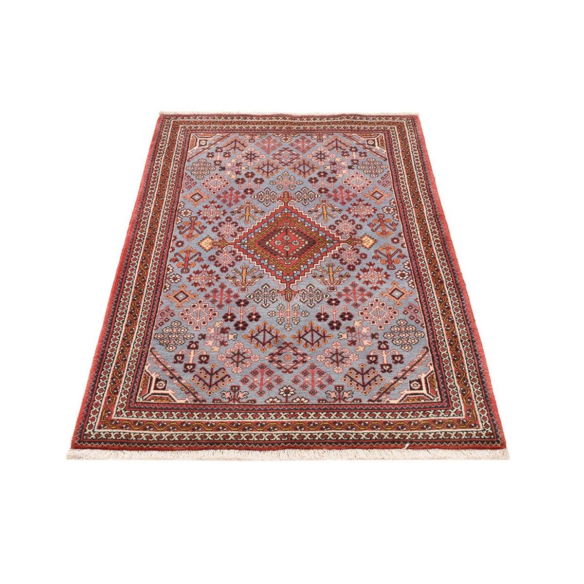 Tapis persan - Nomadic - 172 x 105 cm - rose