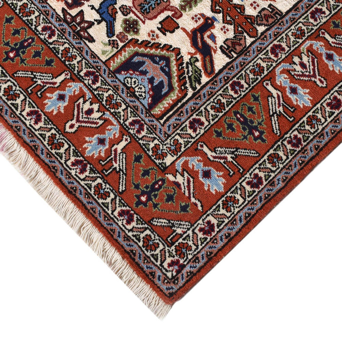 Tapis persan - Nomadic - 200 x 140 cm - multicolore