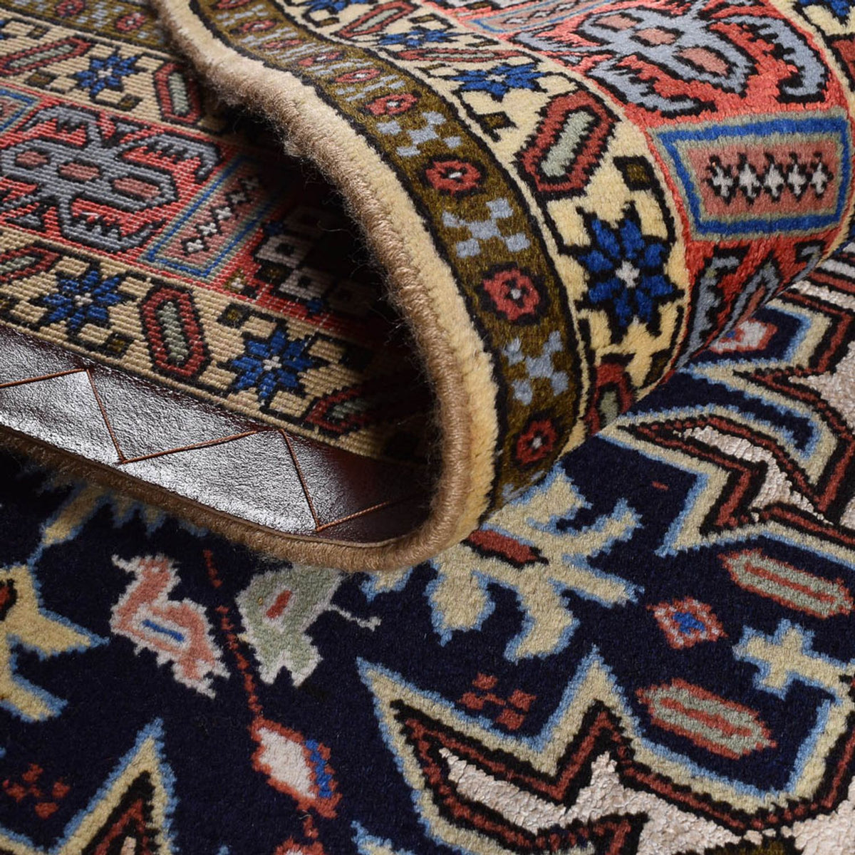 Tapis persan - Nomadic - 200 x 142 cm - multicolore