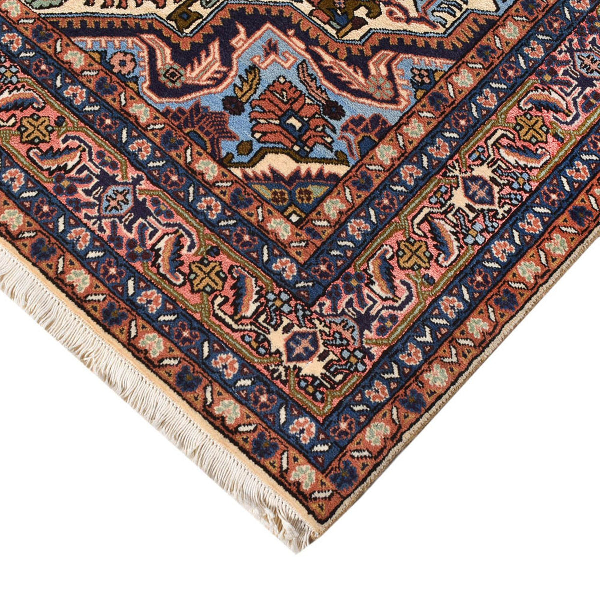 Tapis persan - Nomadic - 205 x 140 cm - multicolore