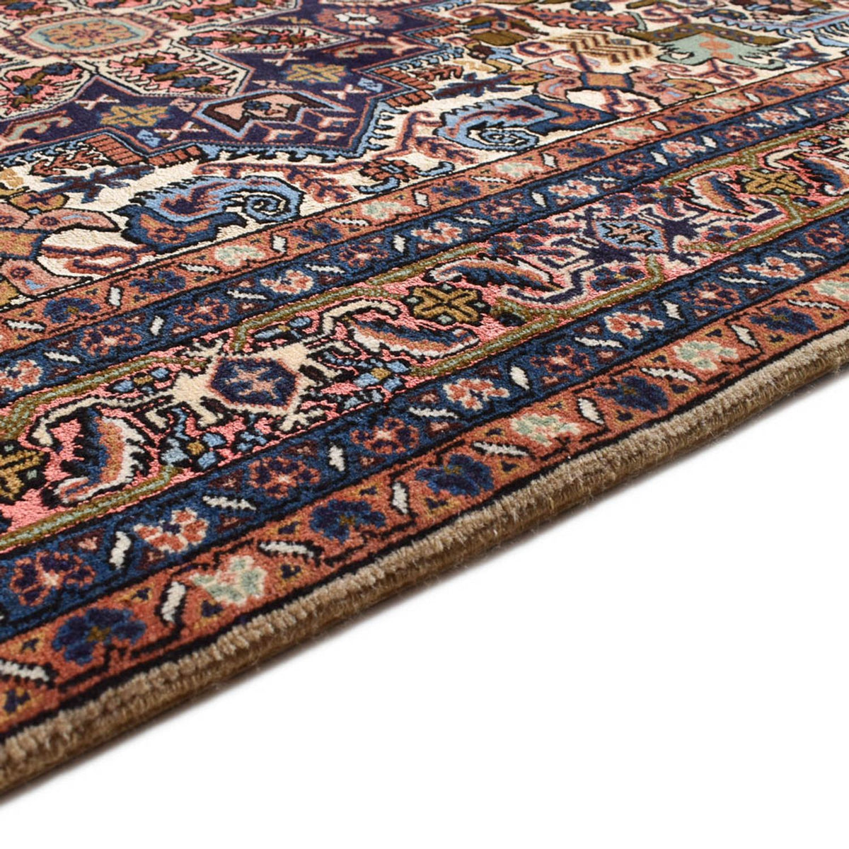 Tapis persan - Nomadic - 205 x 140 cm - multicolore