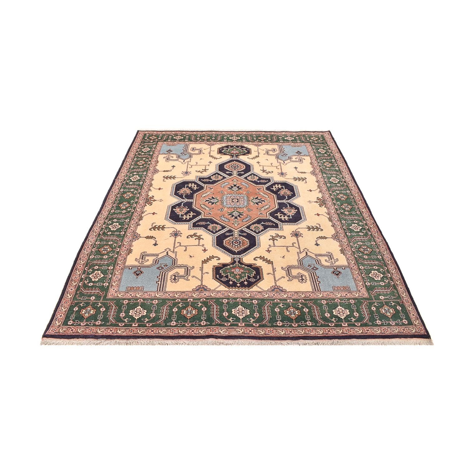 Tapis persan - Nomadic - 235 x 200 cm - beige