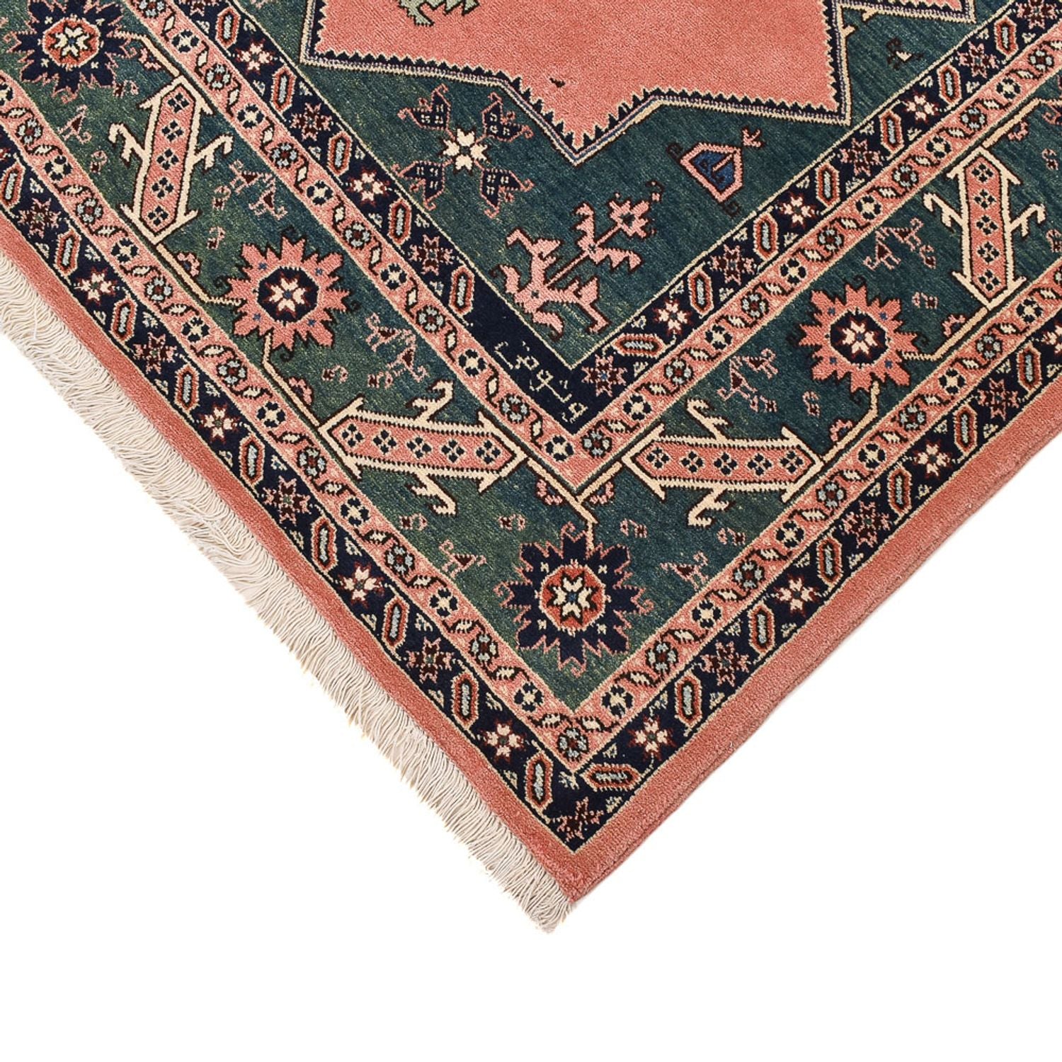 Tapis persan - Nomadic - 248 x 174 cm - rouge clair