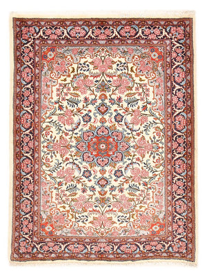 Tapis persan - Nomadic - 164 x 120 cm - rose