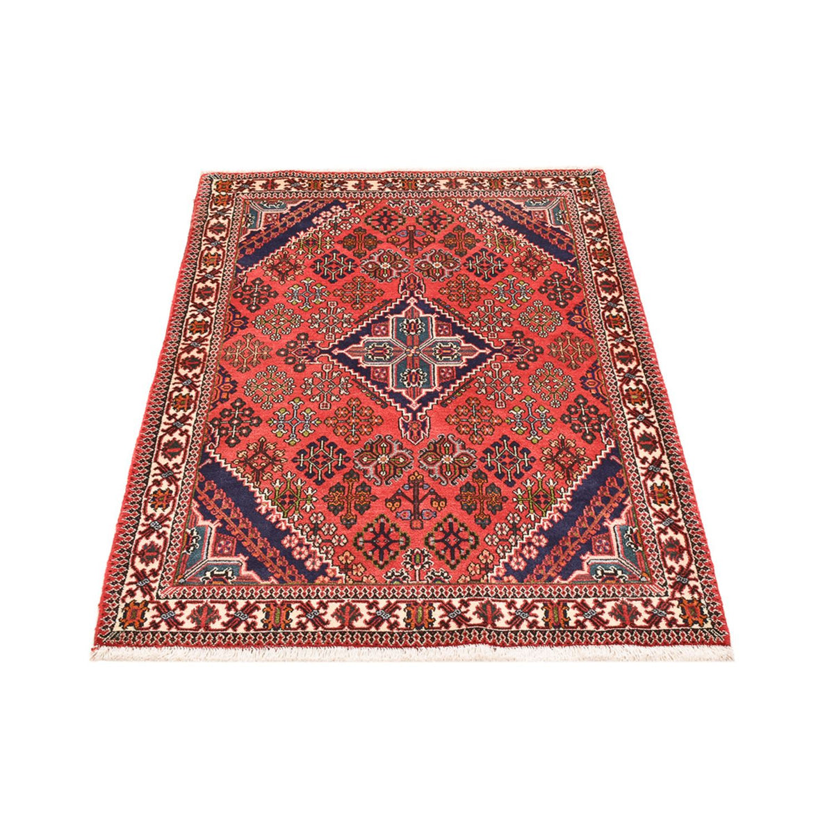 Tapis persan - Nomadic - 160 x 110 cm - rouge clair