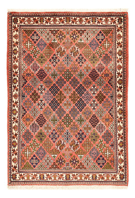 Tapis persan - Nomadic - 158 x 110 cm - rouge clair
