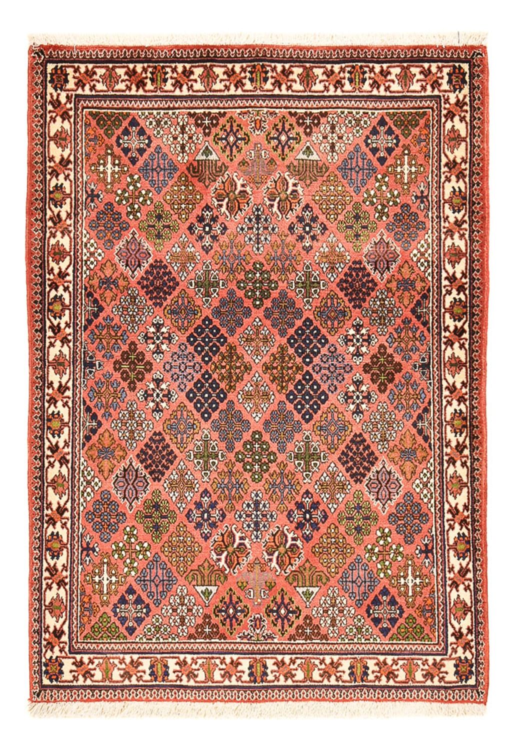 Tapis persan - Nomadic - 158 x 110 cm - rouge clair
