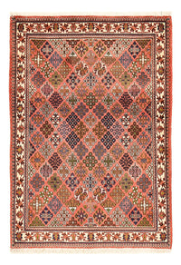 Tapis persan - Nomadic - 158 x 110 cm - rouge clair