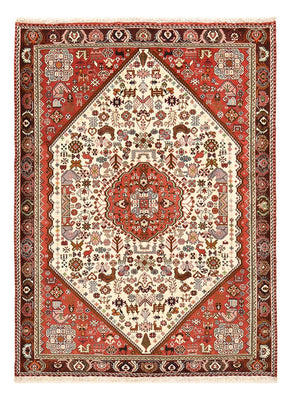 Tapis Gabbeh - Persan Kashkuli - 200 x 150 cm - crème