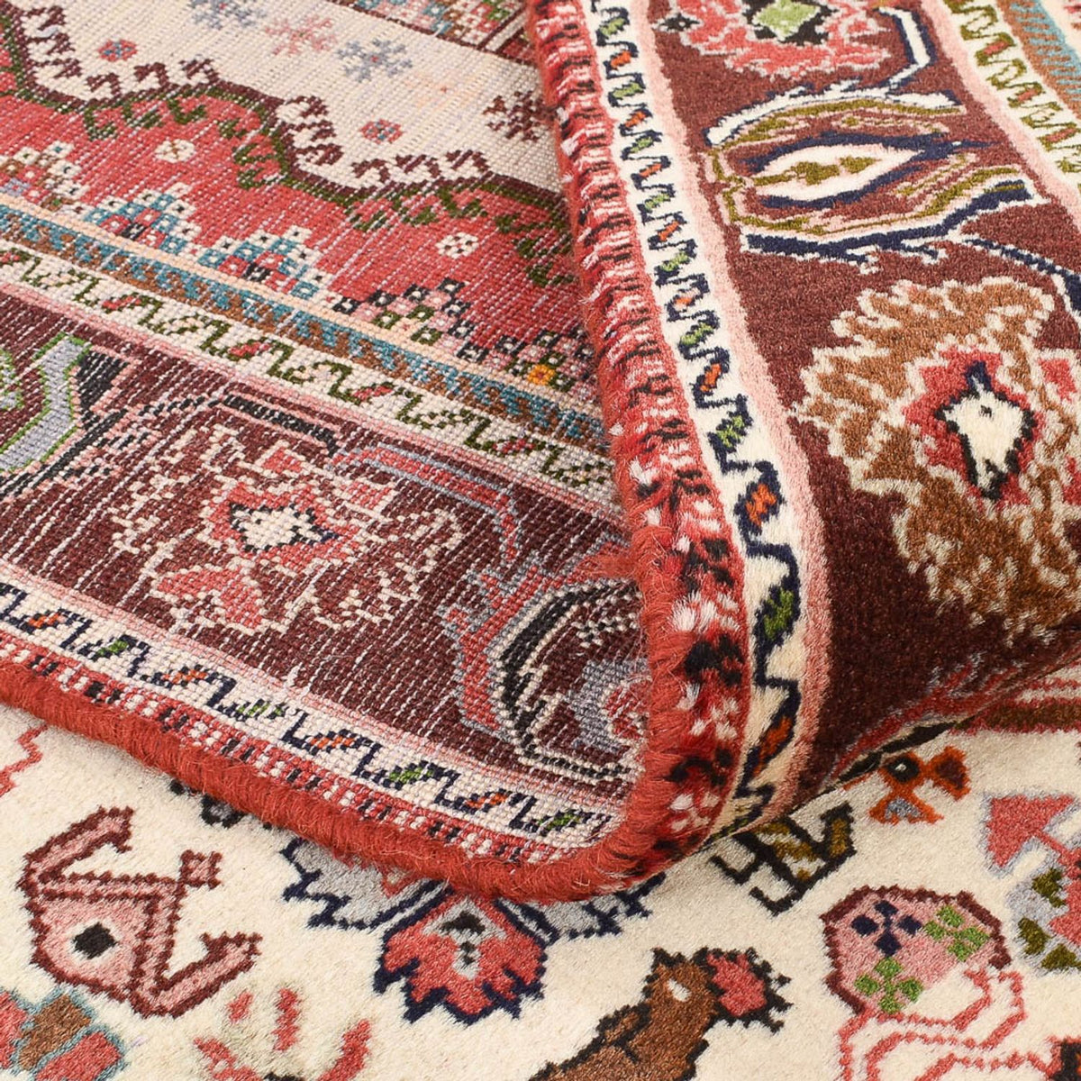 Tapis Gabbeh - Persan Kashkuli - 200 x 150 cm - crème