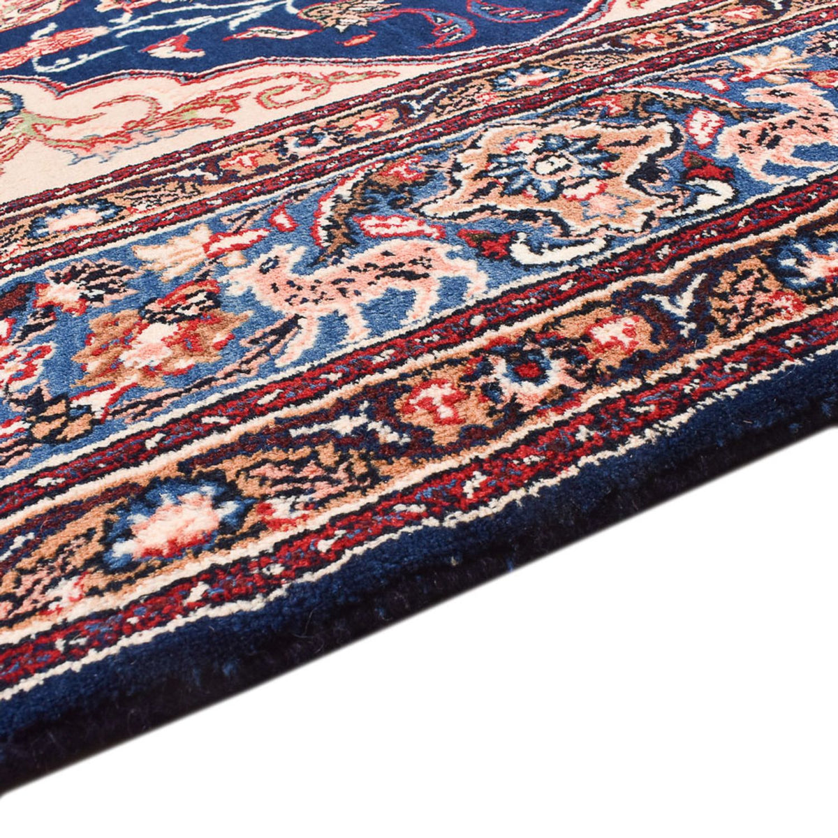 Tapis persan - Classique - 310 x 212 cm - bleu foncé