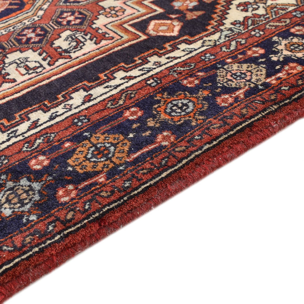 Tapis persan - Nomadic - 124 x 82 cm - terracotta